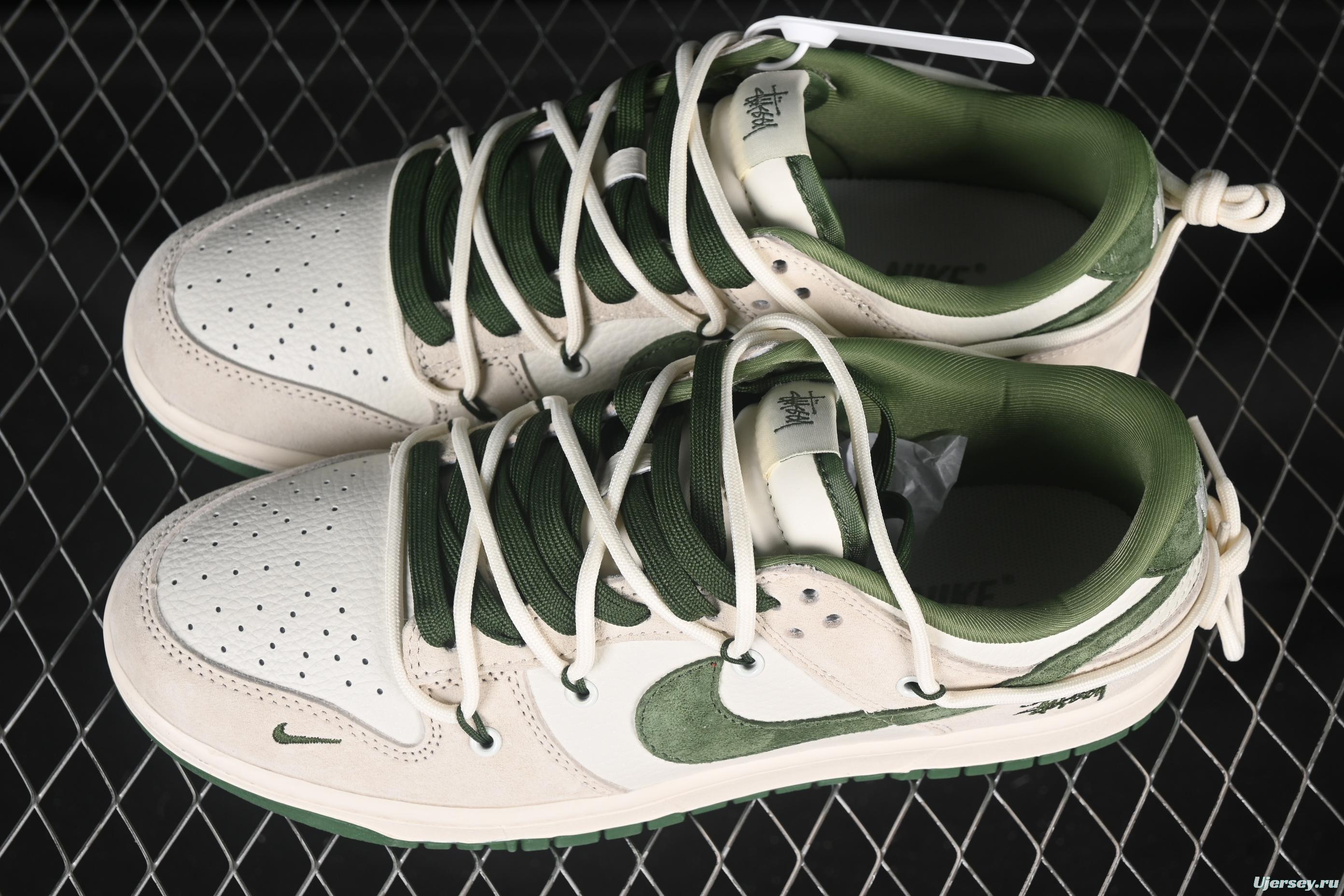 Nike SB Dunk Low Stussy Anniversary Custom Low-Top Skate Shoes - DM6868-094