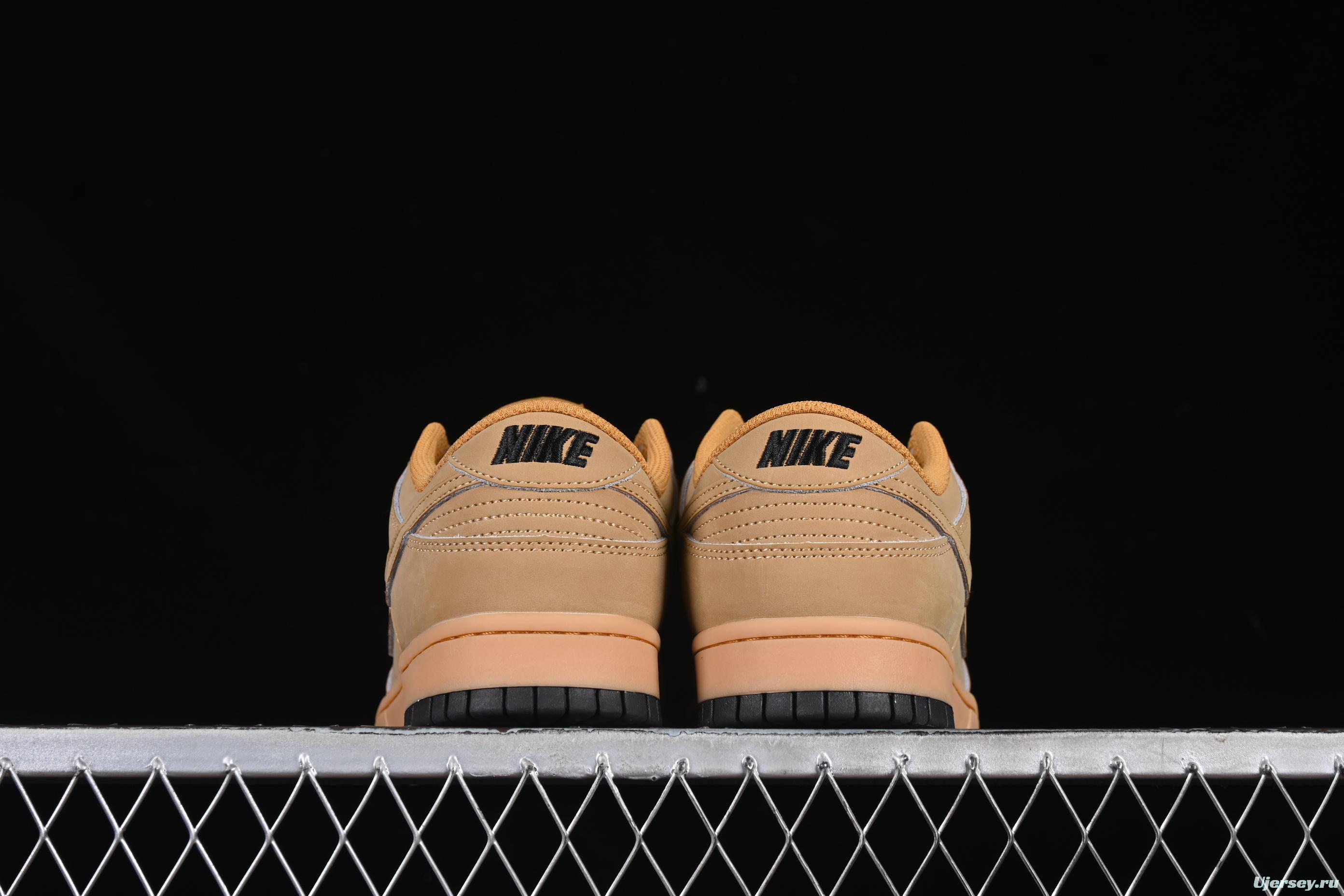 Nike SB Dunk Low Wheat Low-Top Casual Skate Shoes - HQ1932-700