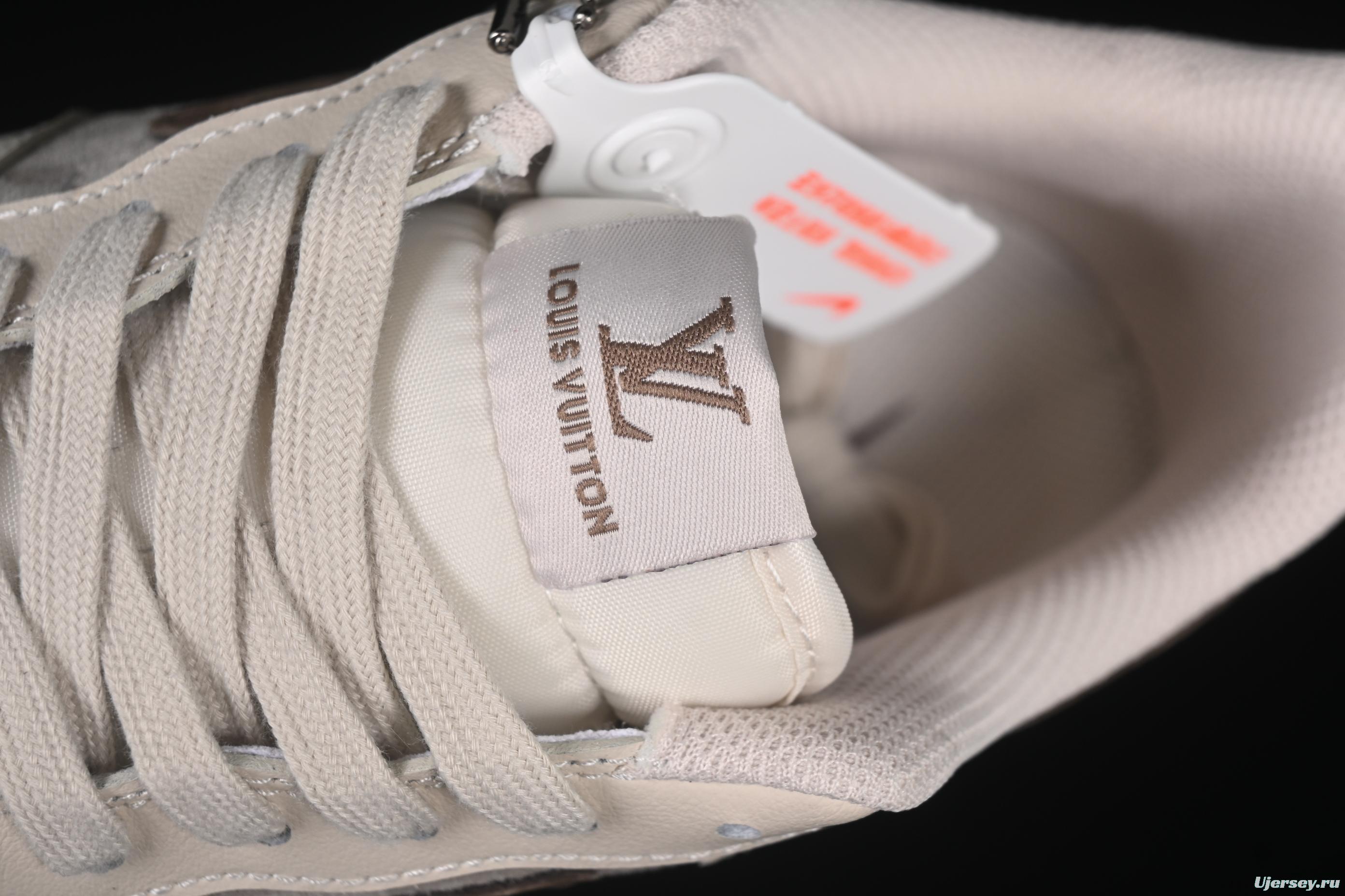 Nike Air Force 1'07 Low LV Collaboration Tan Brown Red Sole Casual Sneakers - XX3168-129