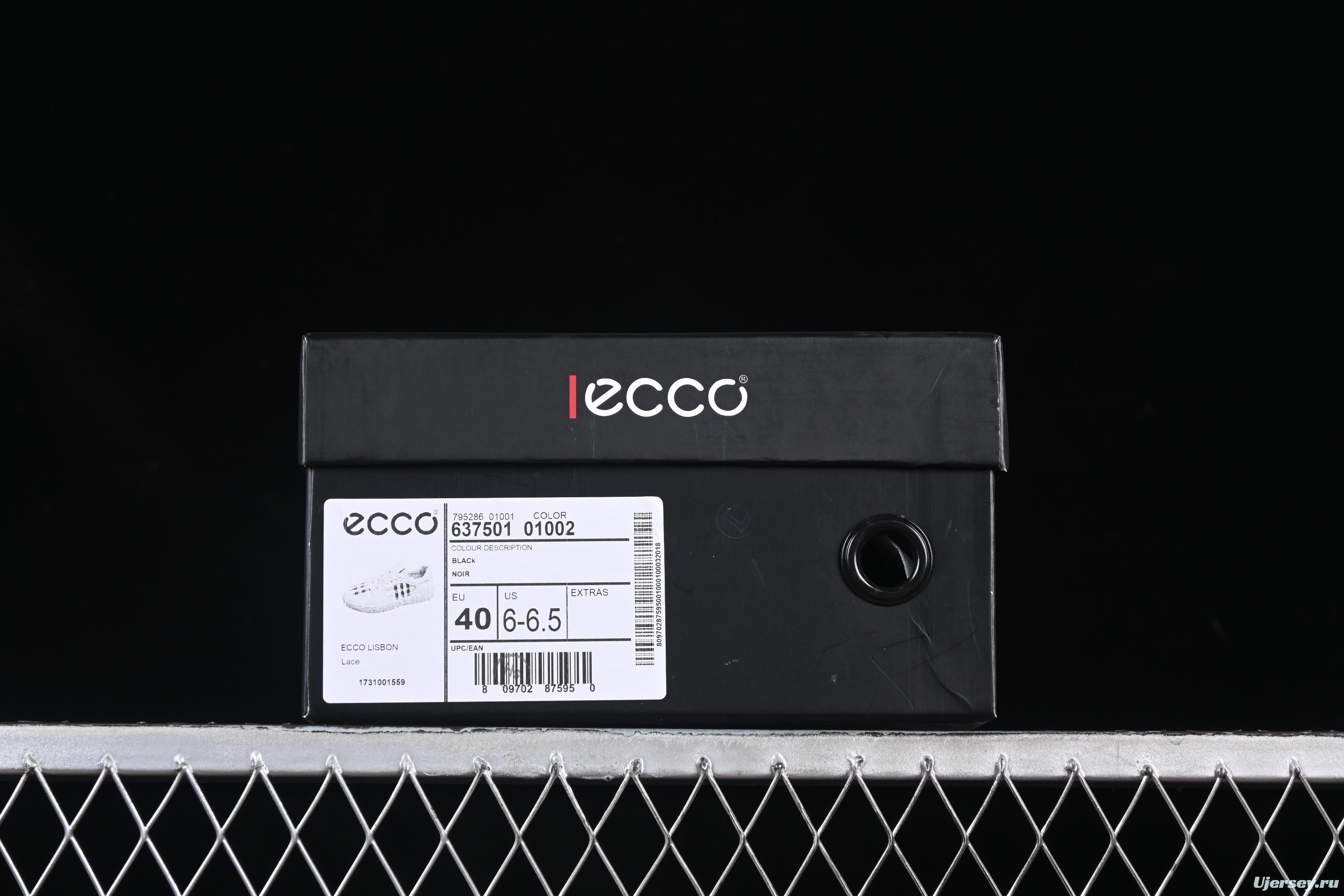 Ecco Street Flow Bicolor Casual Sneakers with Lightweight Cushioning - 63750101002