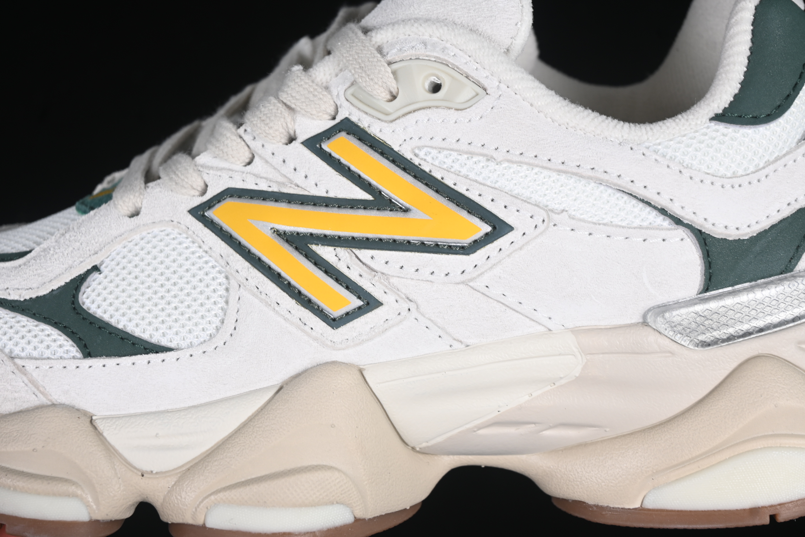 New Balance NB9060 Series Retro Casual Running Shoes with ABZORB Cushioning - U9060AGG