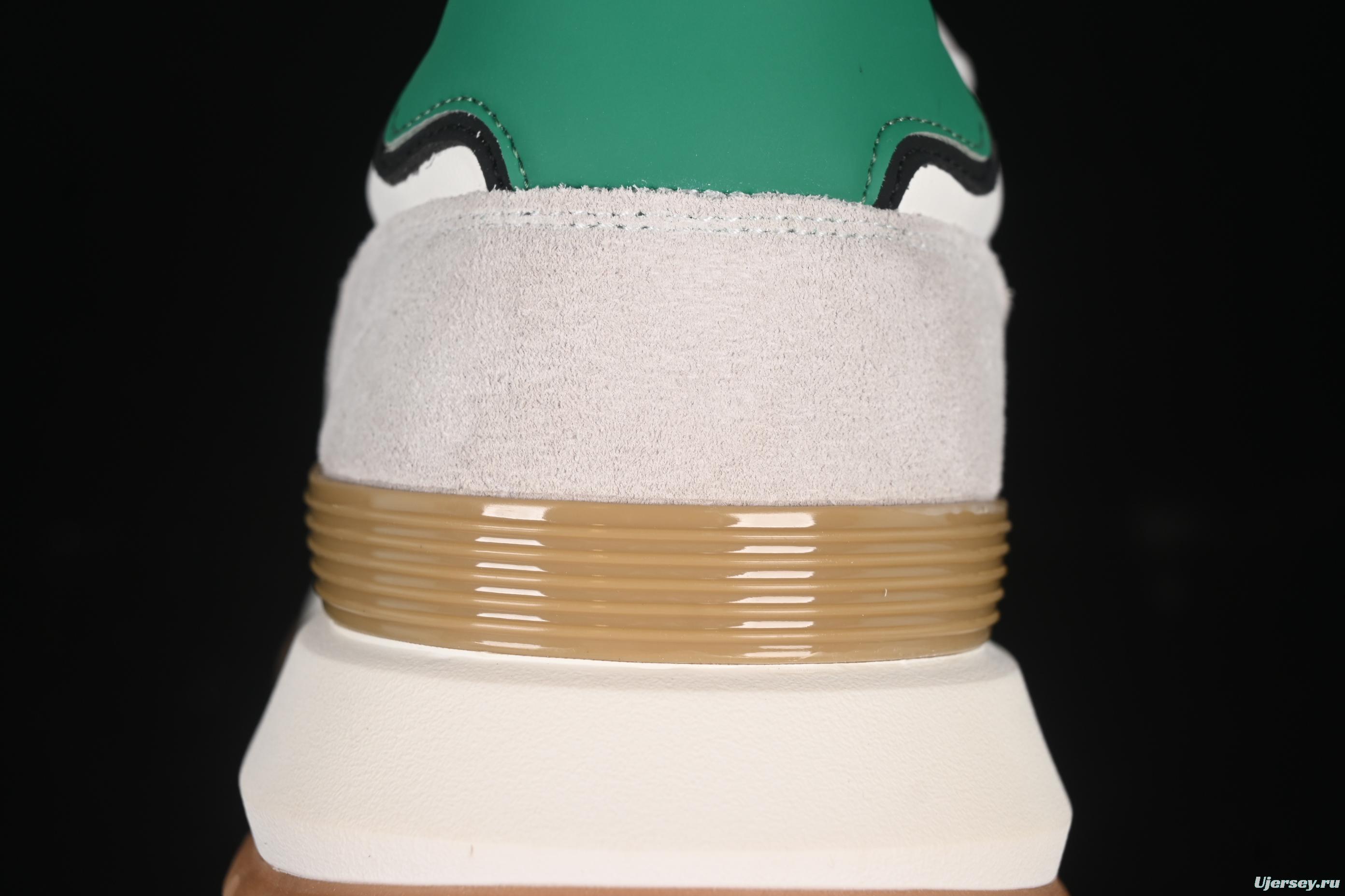 Valentino Punk Style Stitch Pattern Soft Lambskin Comfortable Lace-Up Low-Top Casual Running Shoes - MBH8