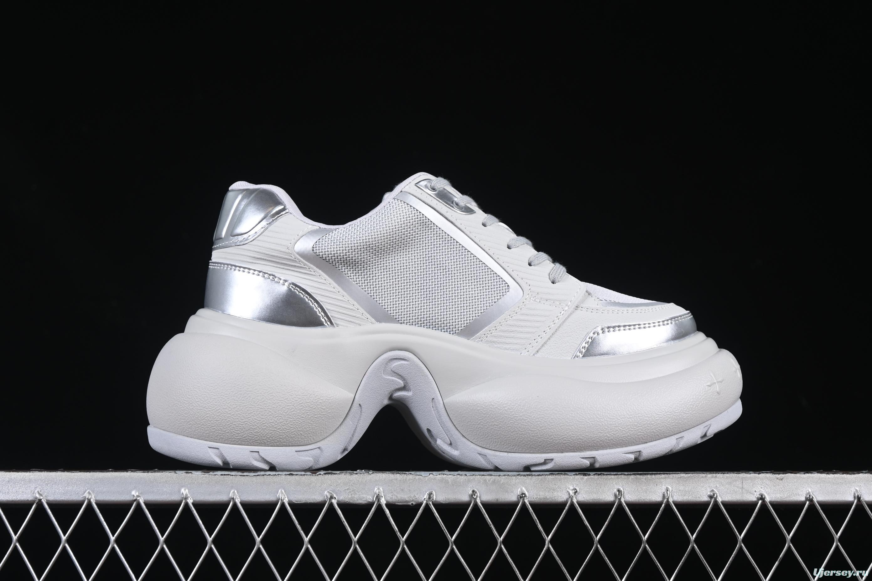 SMFK FUTURE RIPPLE Low-Top Fashion Sports Casual Shoes in Gray - AJD4