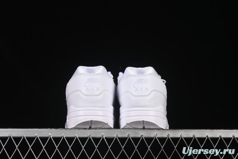 Nike Air Max 1 Retro Running Shoes with Half-Sole Air Cushion - 454746-107