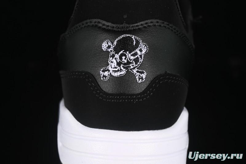 Nike Air Max 1 Retro Running Shoes with Half-Sole Air Cushion - 875844-001