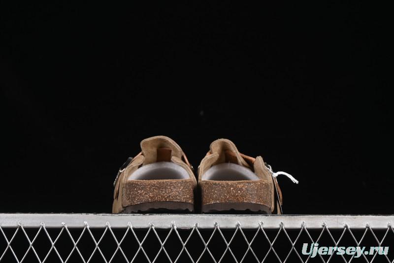 Birkenstock Arizona Soft Footbed Sandals with Suede Leather and Lambswool Lining - G.D4