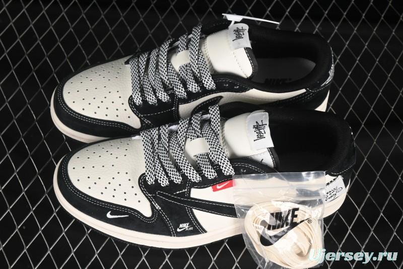 Nike Travis Scott x Fragment Design x Air Jordan 1 Low OG SP AJ1 Sneakers - YX5066-299