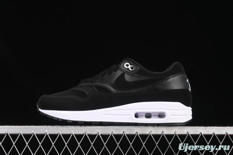 Nike Air Max 1 Retro Running Shoes with Half-Sole Air Cushion - 875844-001