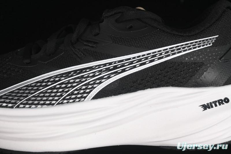 Puma Deviate Ntro 3 Comfortable Anti-Slip Wear-Resistant Low-Top Casual Running Shoes - 309707-01