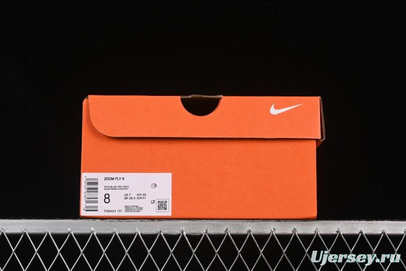 Nike Zoom Fly 6 Running Shoes with Flyknit and React Technology - FN8454-101