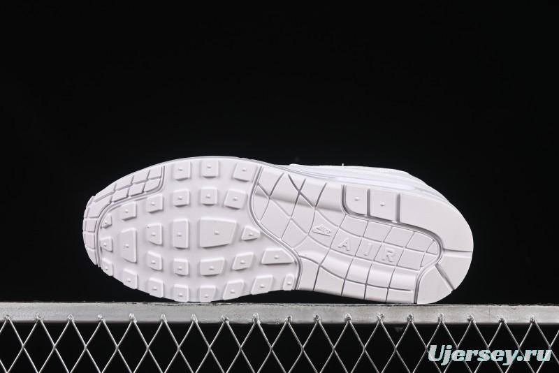 Nike Air Max 1 Retro Running Shoes with Half-Sole Air Cushion - 454746-107