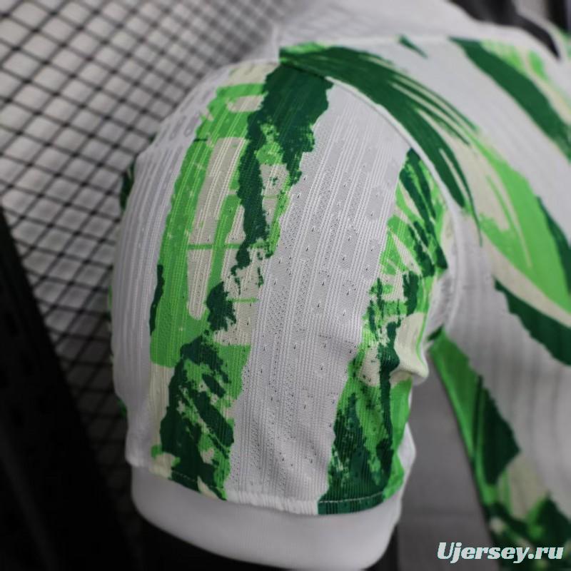 Player Version 2025 Nigeria Green/White Jersey