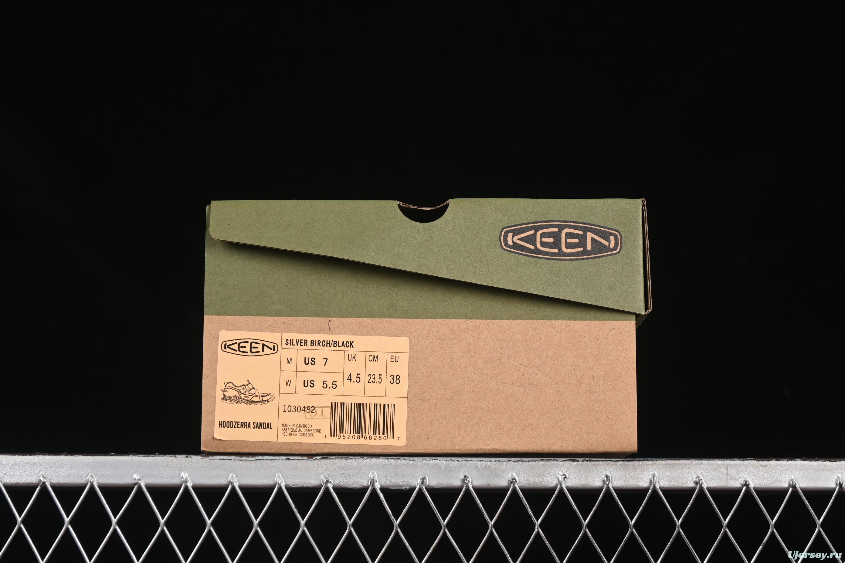 Keen Silver Japanese Street Magic Buckle Summer Casual Sandals - 1030482