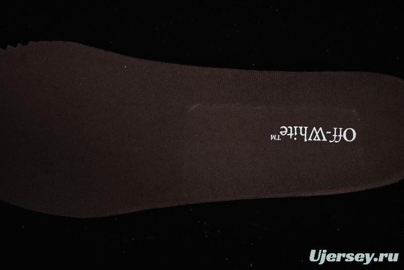 Off-White Be Right Low-Top Lifestyle Sneakers in Black Green - X.E5