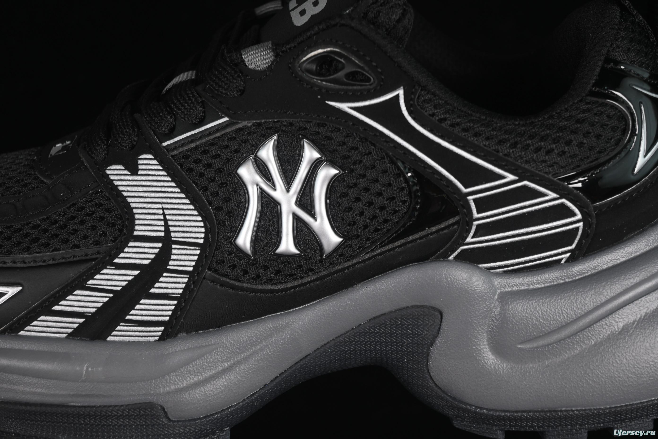 New York Yankees MLB XLG Chunky Breathable Casual Sneakers - 3ASHW045N50BKS