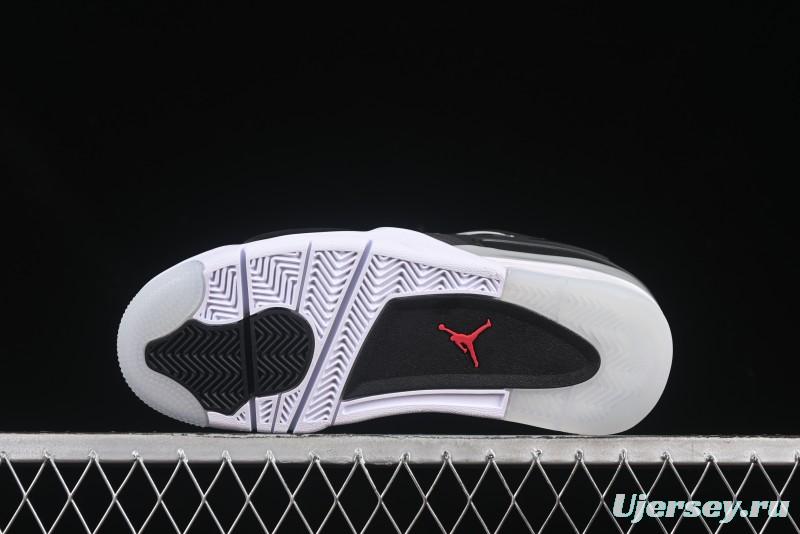 Nike Air Jordan 4 Remastered Sneakers in Black Grey White - HV5184-010