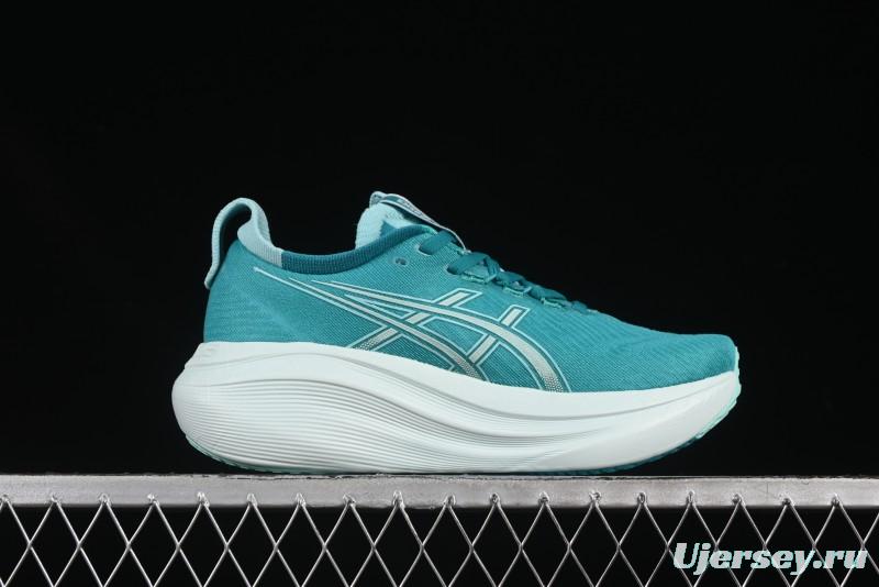 Asics Gel-Nimbus 27 Retro Breathable Casual Shoes Cushioned Men's Durable Running Shoes - 1012B753-400