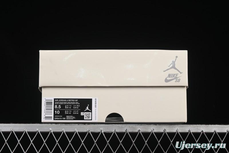 Nike SB x Air Jordan 4 OG "Varsity Red" Retro Basketball Shoes - DR5415-106