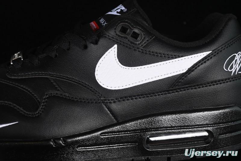 Nike Air Max 1 Retro Running Shoes with Half-Sole Air Cushion - HF8813-001