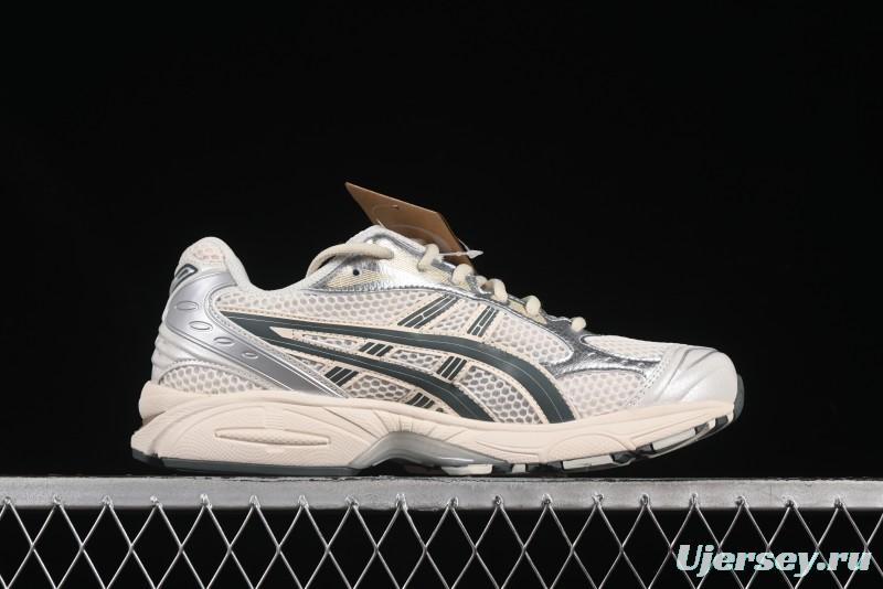 Asics Gel-Kayano 14 Running Shoes with Engineered Elastic Double-Layer Knit Upper and 3D Visible GEL Cushioning - 1201A019-200