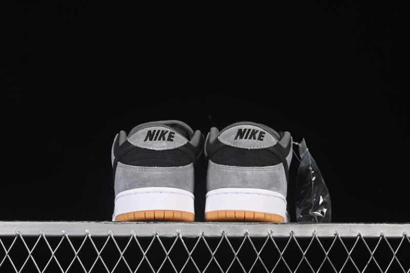 Nike SB Dunk Low Black Grey Low-Top Casual Skate Shoes - HF3063-001