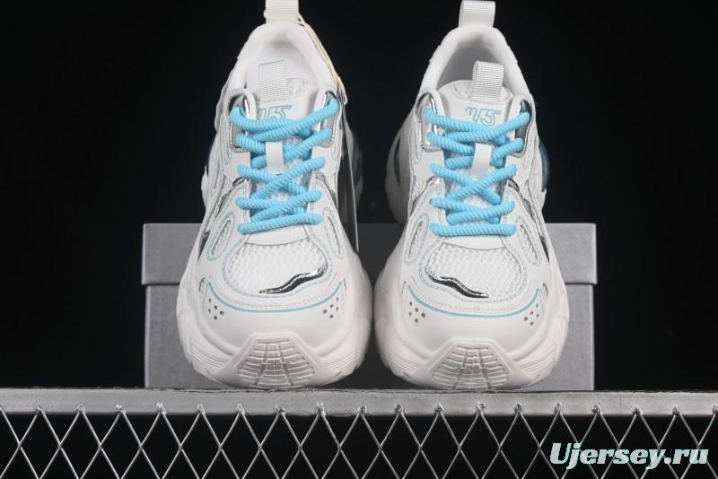 GG-CC Casual Fashion Sporty Chunky Platform Sneakers Series 879 Blue