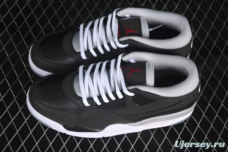 Nike Air Jordan 4 Remastered Sneakers in Black Grey White - HV5184-010