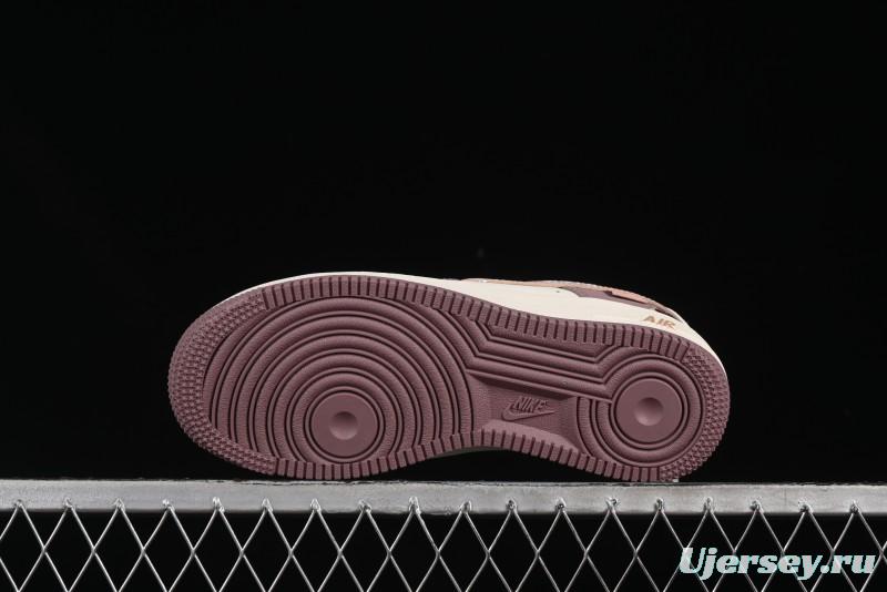 Nike Air Force 1'07 Low Strawberry Bear Custom Casual Sneakers - DB3301-551