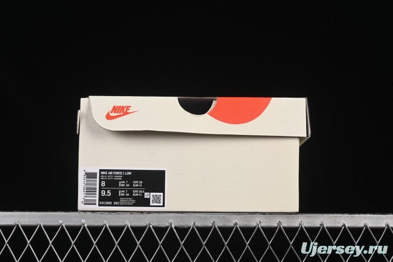 Nike Air Force 1 '07 Low Cartoon Cat Collaboration Pink Cartoon Cat Casual Sneakers - KK1988-082