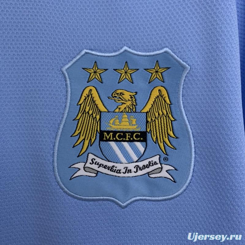 13/14 Retro Manchester City Home Jersey