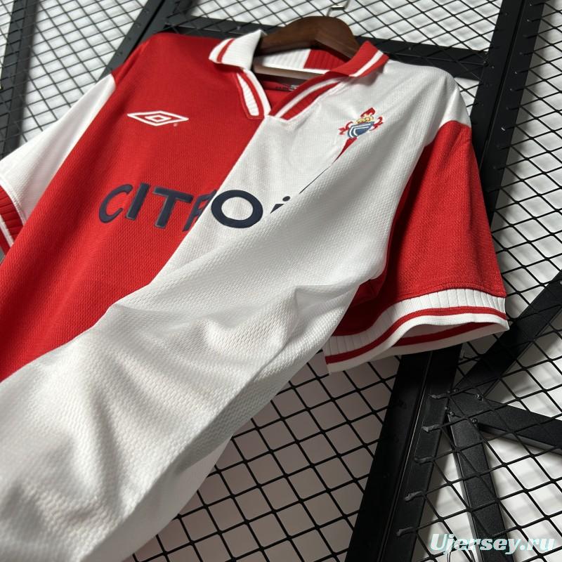 01/02 Retro Celta Away Jersey