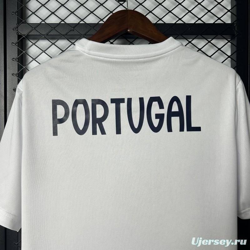 2025 Portugal White Pre-Match Jersey
