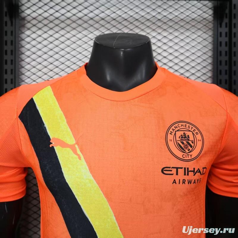 Player Version 25/26 KIDSUPER x MANCHESTER CITY Orange Jersey