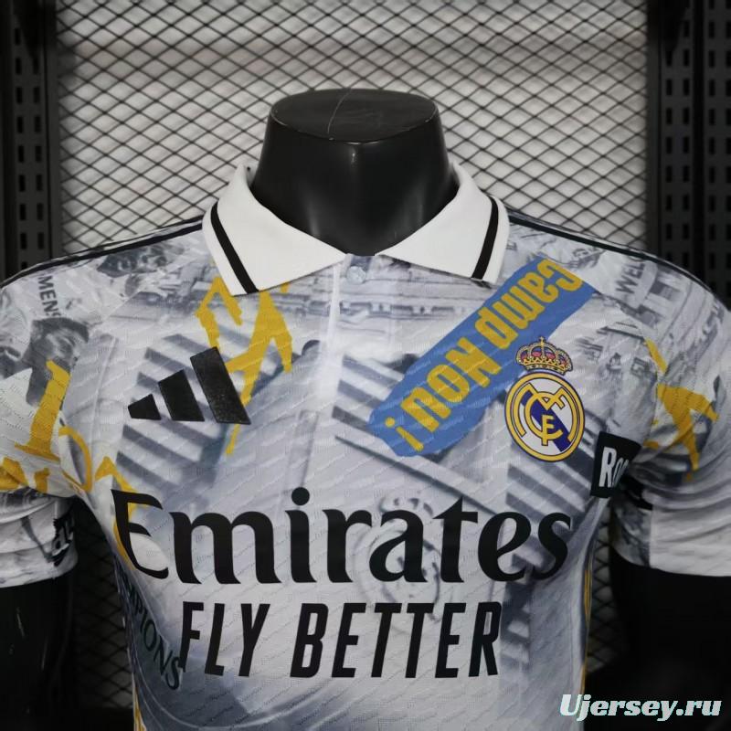 Player Version 25/26 Real Madrid Special Edition Commemorative Legendary Jersey