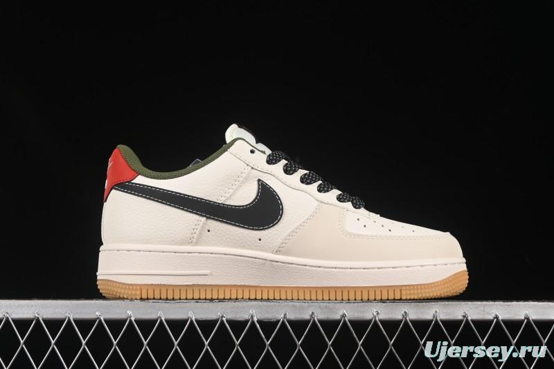 Nike Air Force 1 '07 Low Supreme Collaboration Gradient Gum Sole Casual Sneakers - XS1958-567