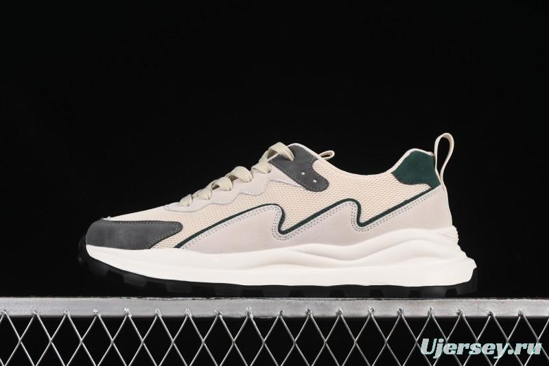 ECCO Chunky Sole Waffle Retro Running Shoes - 63093901002