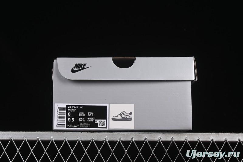 Nike Air Force 1'07 Low Custom Official Hot Style 2D Theme Gray Zone Casual Sneakers - ZH0316-077