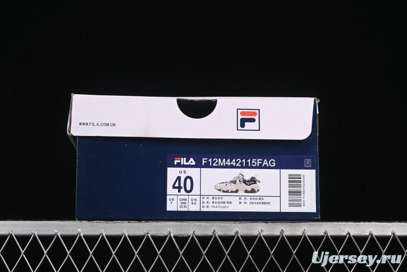 Fila Heritage Fluid Cat Paw 5.0 Retro Dad Shoes with Lace-Up Design - F12M442115FAG