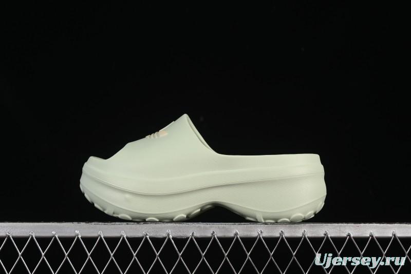 Adidas Adifom Stan Smith Slip-On Chef Mule Sandals with Eco-Friendly Foam - JH7467