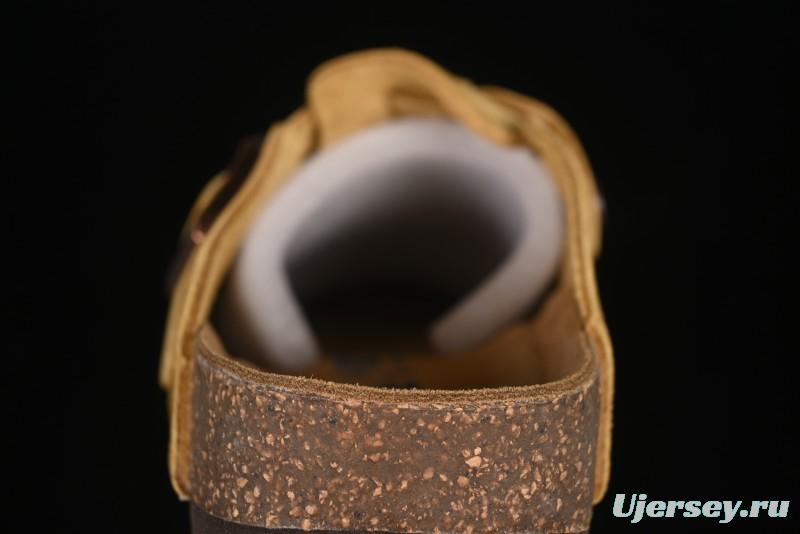 Birkenstock Arizona Soft Footbed Sandals with Suede Leather and Lambswool Lining - G.D4