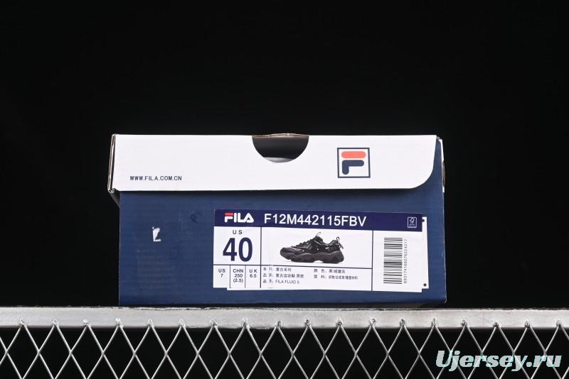 Fila Heritage Fluid Cat Paw 5.0 Vintage Lace-Up Dad Shoes - F12M442115FBV