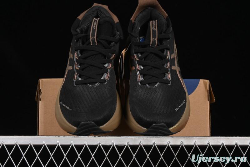 Asics Gel-Nimbus 27 Retro Breathable Casual Shoes Cushioned Durable Running Shoes for Men - 1011C095-001