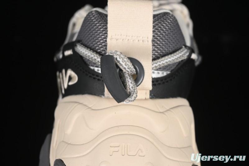 Fila Heritage Fluid Cat Paw 5.0 Retro Dad Shoes with Lace-Up Design - F12M442115FAG
