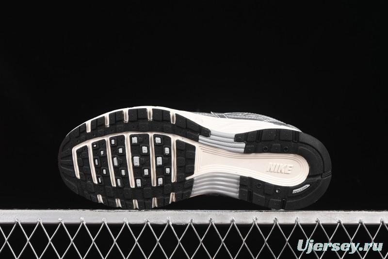 Nike P-6000 Prm Retro Casual Sneakers with Lightweight Design - CD6404-105