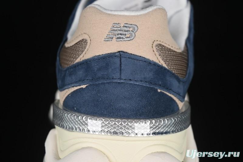 New Balance NB9060 Series Retro Casual Running Shoes with ABZORB Cushioning Technology - U9060LBB