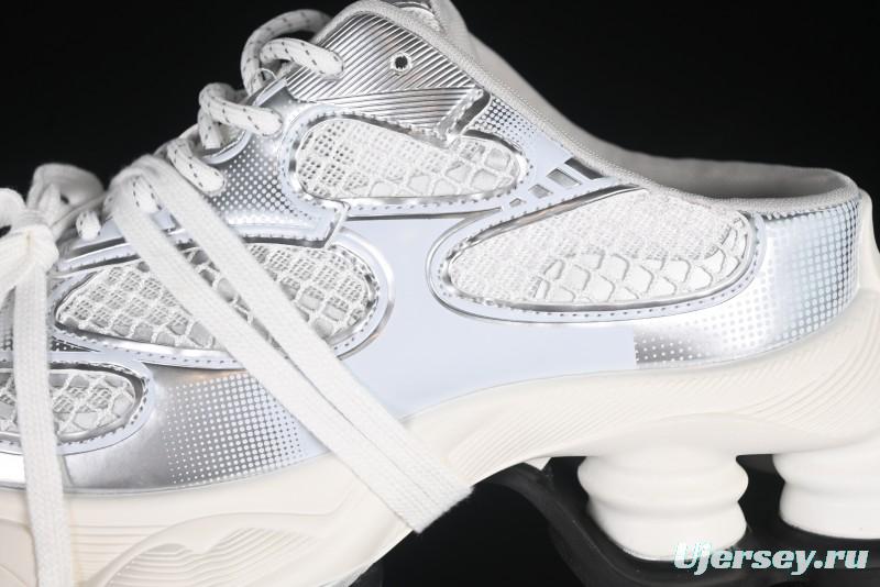 GG-CC Star-Design Lace-Up Hollow-Out Platform Sneakers with 5cm Height Boost - G25U9789