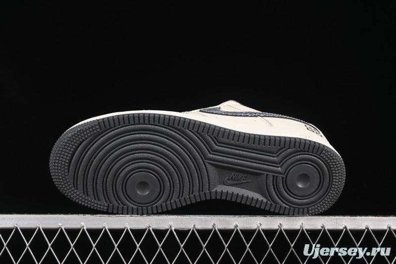 Nike Air Force 1 '07 Low Givenchy Collaboration Pattern Beige Grey Casual Sneakers - DF0188-057