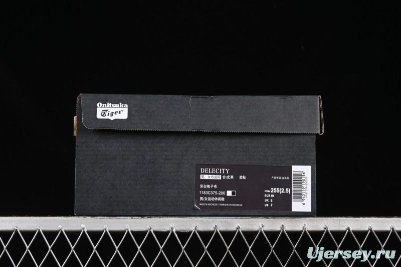 Onitsuka Tiger Delecity Thick Sole Sports Wear-Resistant Low Top Lifestyle Casual Shoes - 1183C375-200