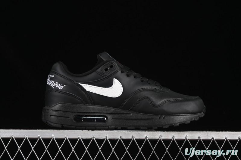 Nike Air Max 1 Retro Running Shoes with Half-Sole Air Cushion - HF8813-001