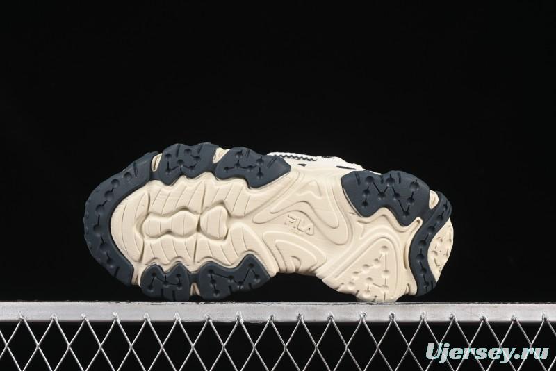 Fila Heritage Fluid Cat Paw 5.0 Retro Dad Shoes with Lace-Up Design - F12W432101FSH